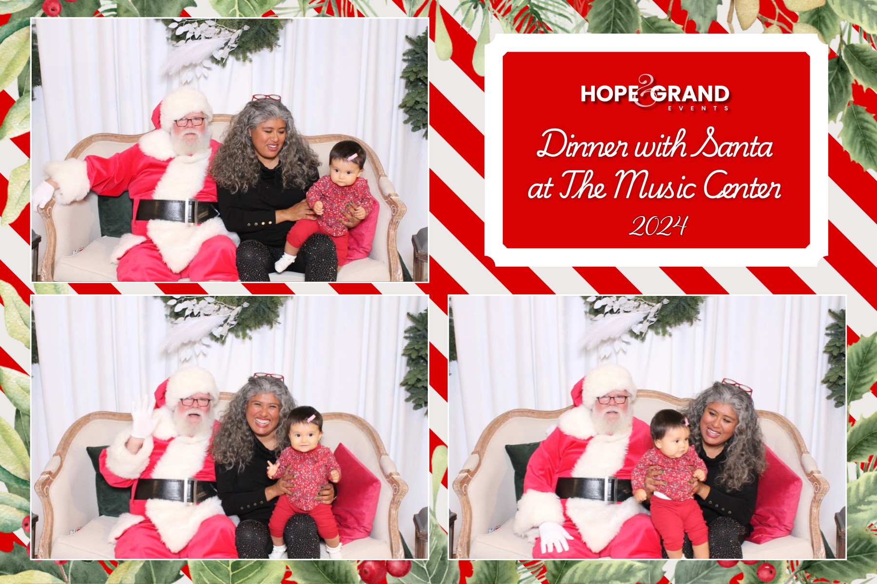Hope & Grand Events - Dinner with Santa | View more photos from the event at v1.boothgallery.com/u/PhabPhotobooth/Hope-Grand-Events-Dinner-with-Santa