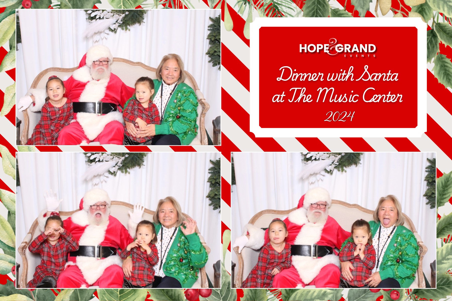 Hope & Grand Events - Dinner with Santa | View more photos from the event at v1.boothgallery.com/u/PhabPhotobooth/Hope-Grand-Events-Dinner-with-Santa
