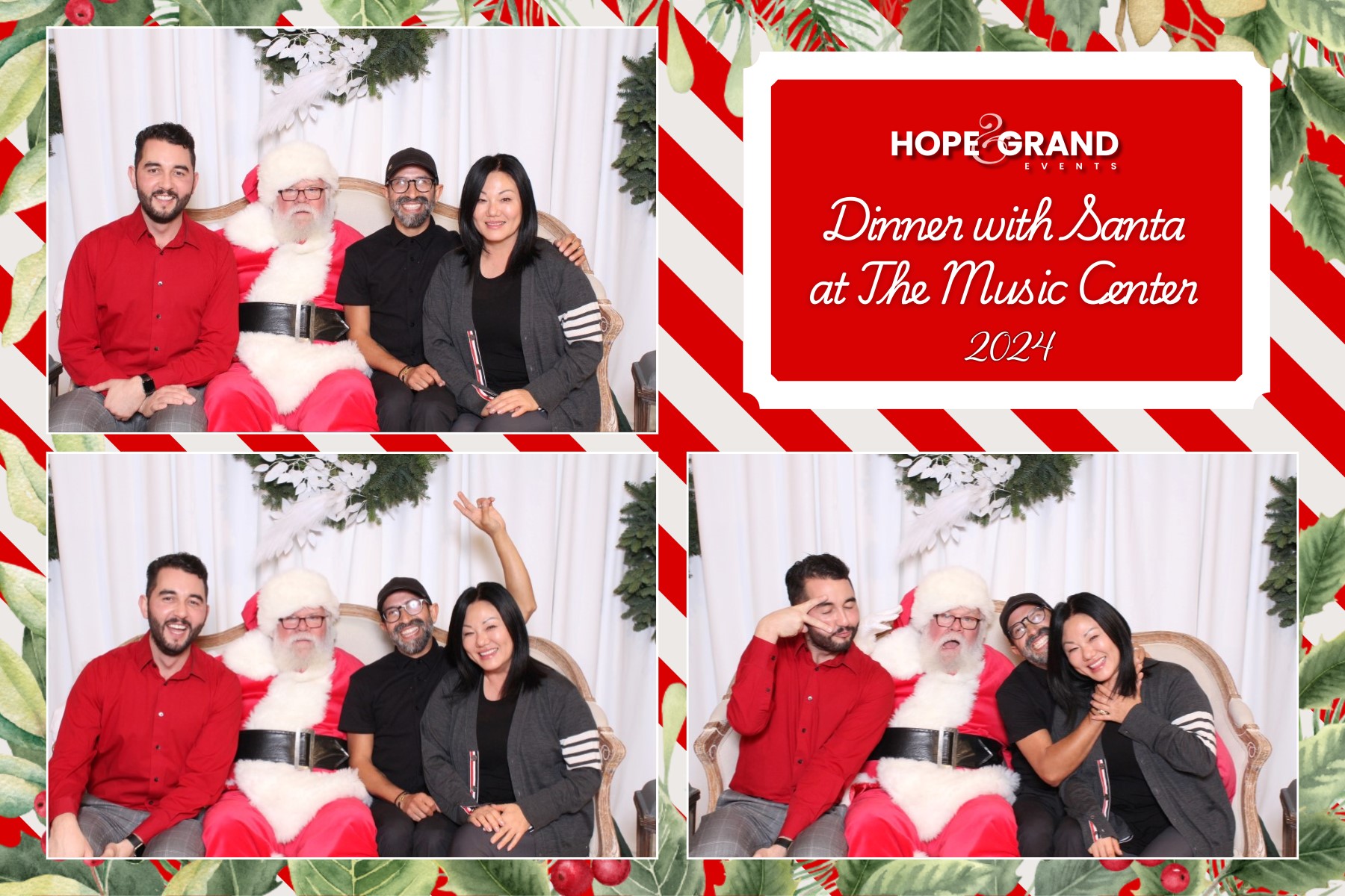 Hope & Grand Events - Dinner with Santa | View more photos from the event at v1.boothgallery.com/u/PhabPhotobooth/Hope-Grand-Events-Dinner-with-Santa