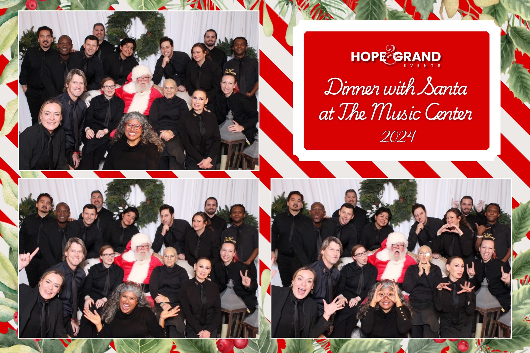 Hope & Grand Events - Dinner with Santa | View more photos from the event at v1.boothgallery.com/u/PhabPhotobooth/Hope-Grand-Events-Dinner-with-Santa