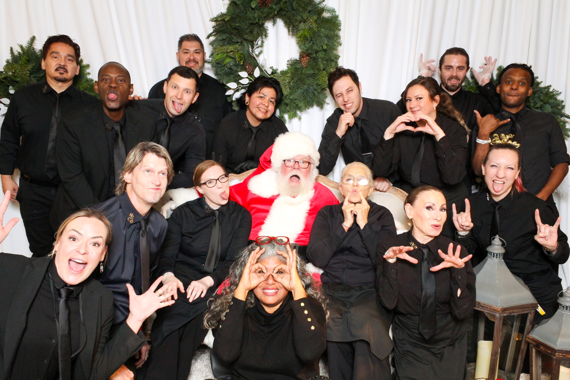 Hope & Grand Events - Dinner with Santa | View more photos from the event at v1.boothgallery.com/u/PhabPhotobooth/Hope-Grand-Events-Dinner-with-Santa