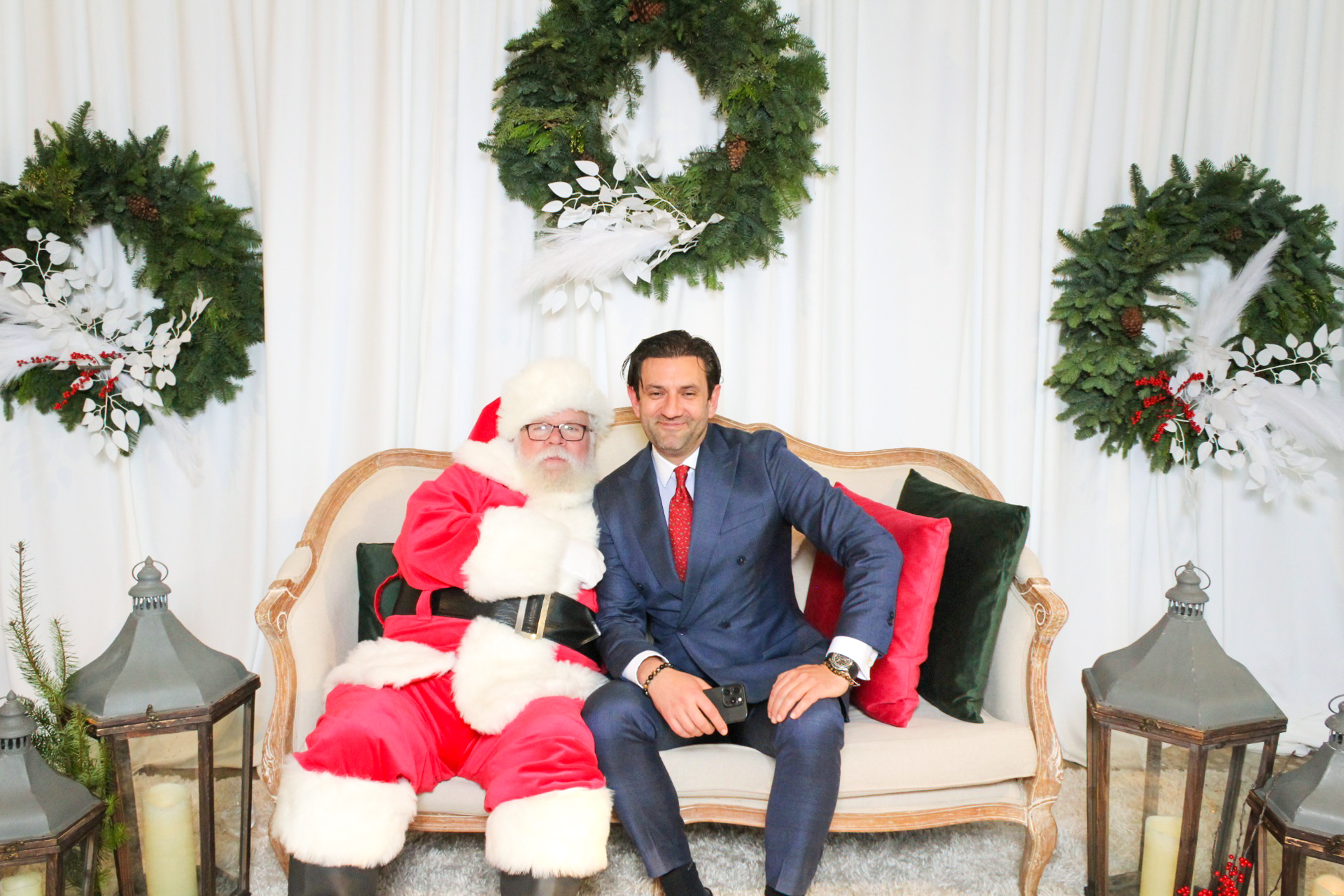 Hope & Grand Events - Dinner with Santa | View more photos from the event at v1.boothgallery.com/u/PhabPhotobooth/Hope-Grand-Events-Dinner-with-Santa