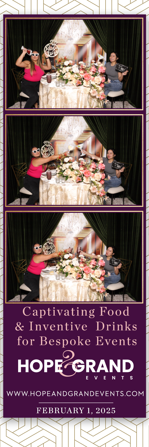 Hope and Grand Events - Bridal Expo | View more photos from the event at v1.boothgallery.com/u/PhabPhotobooth/Hope-and-Grand-Events-Bridal-Expo