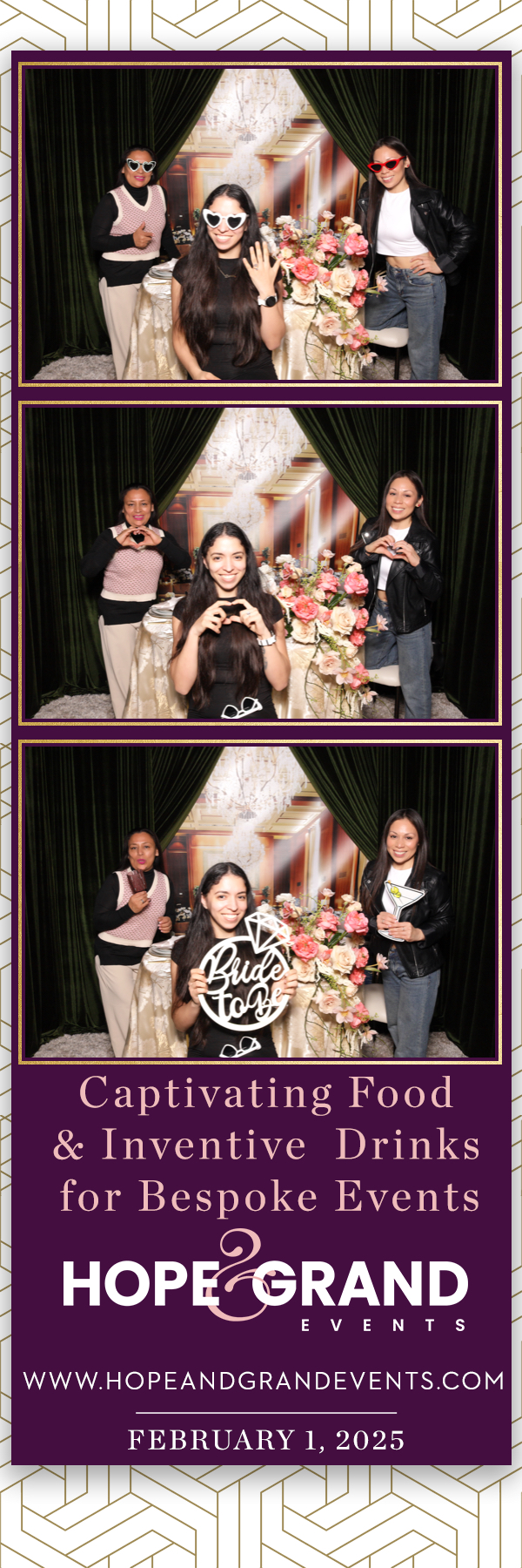 Hope and Grand Events - Bridal Expo | View more photos from the event at v1.boothgallery.com/u/PhabPhotobooth/Hope-and-Grand-Events-Bridal-Expo