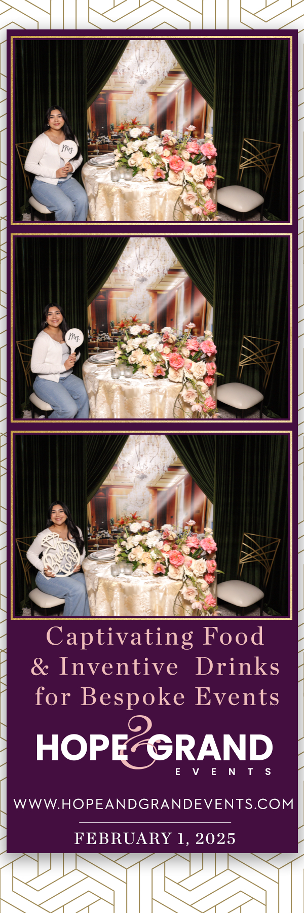Hope and Grand Events - Bridal Expo | View more photos from the event at v1.boothgallery.com/u/PhabPhotobooth/Hope-and-Grand-Events-Bridal-Expo