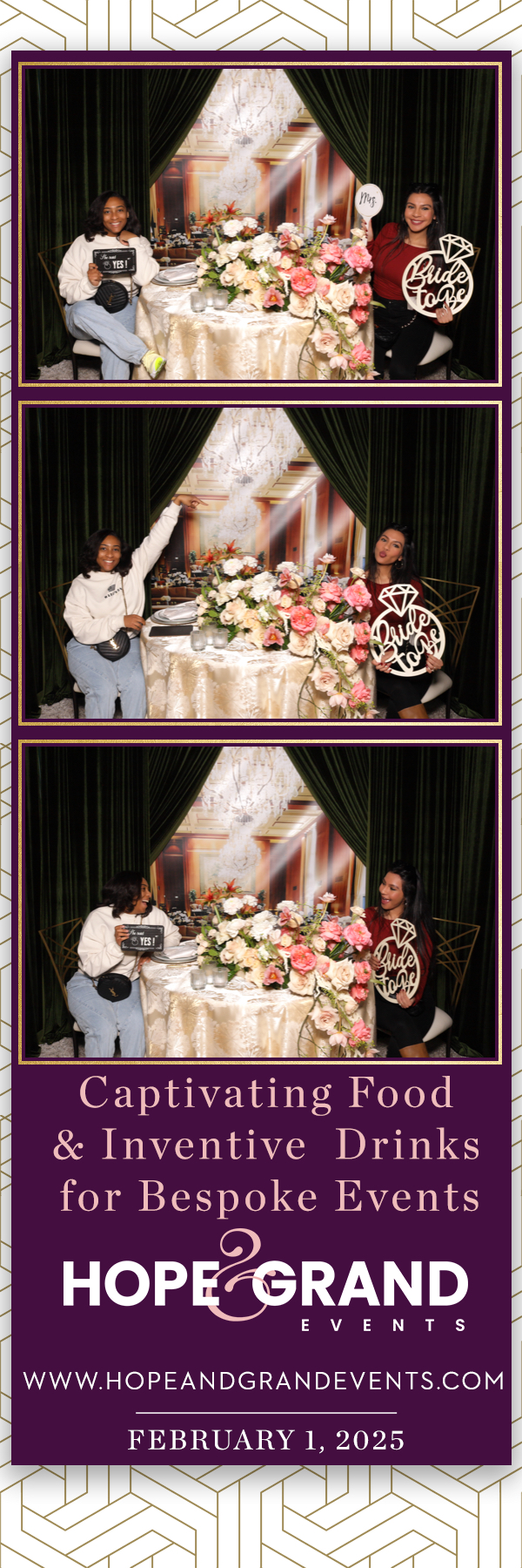 Hope and Grand Events - Bridal Expo | View more photos from the event at v1.boothgallery.com/u/PhabPhotobooth/Hope-and-Grand-Events-Bridal-Expo