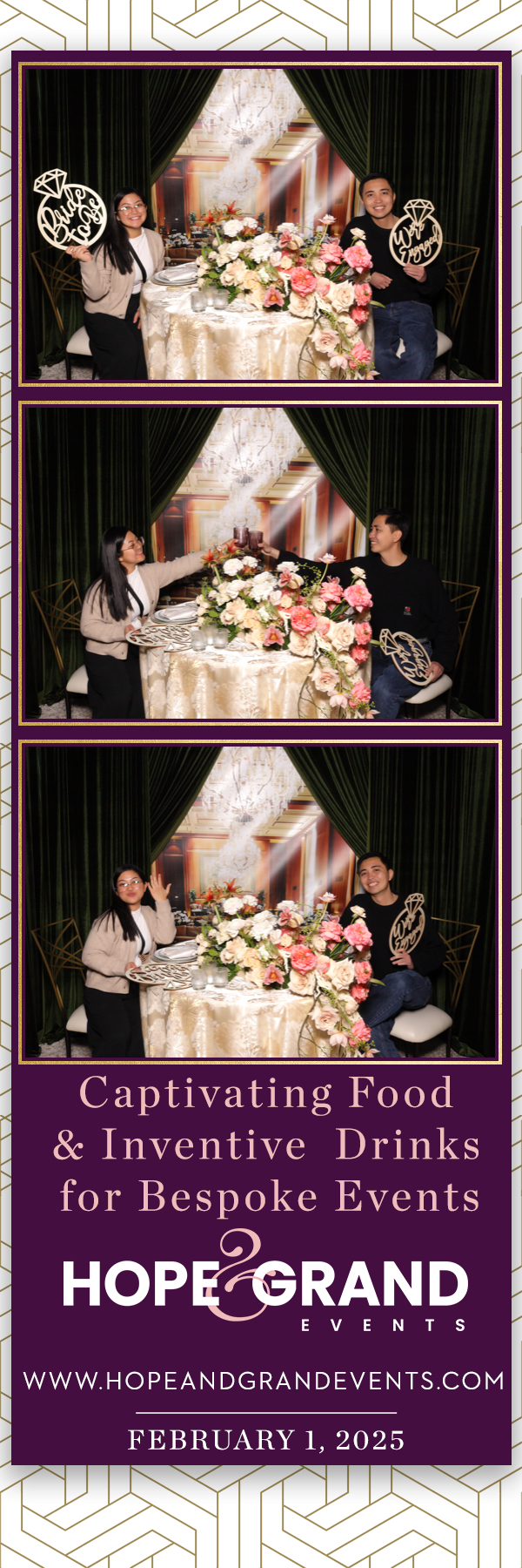 Hope and Grand Events - Bridal Expo | View more photos from the event at v1.boothgallery.com/u/PhabPhotobooth/Hope-and-Grand-Events-Bridal-Expo