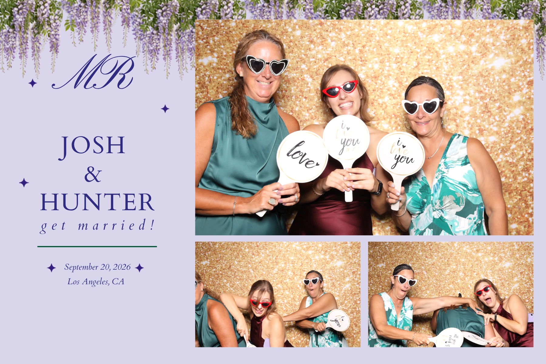 Josh + Hunter Wedding | View more photos from the event at v1.boothgallery.com/u/PhabPhotobooth/Josh-Hunter-Wedding