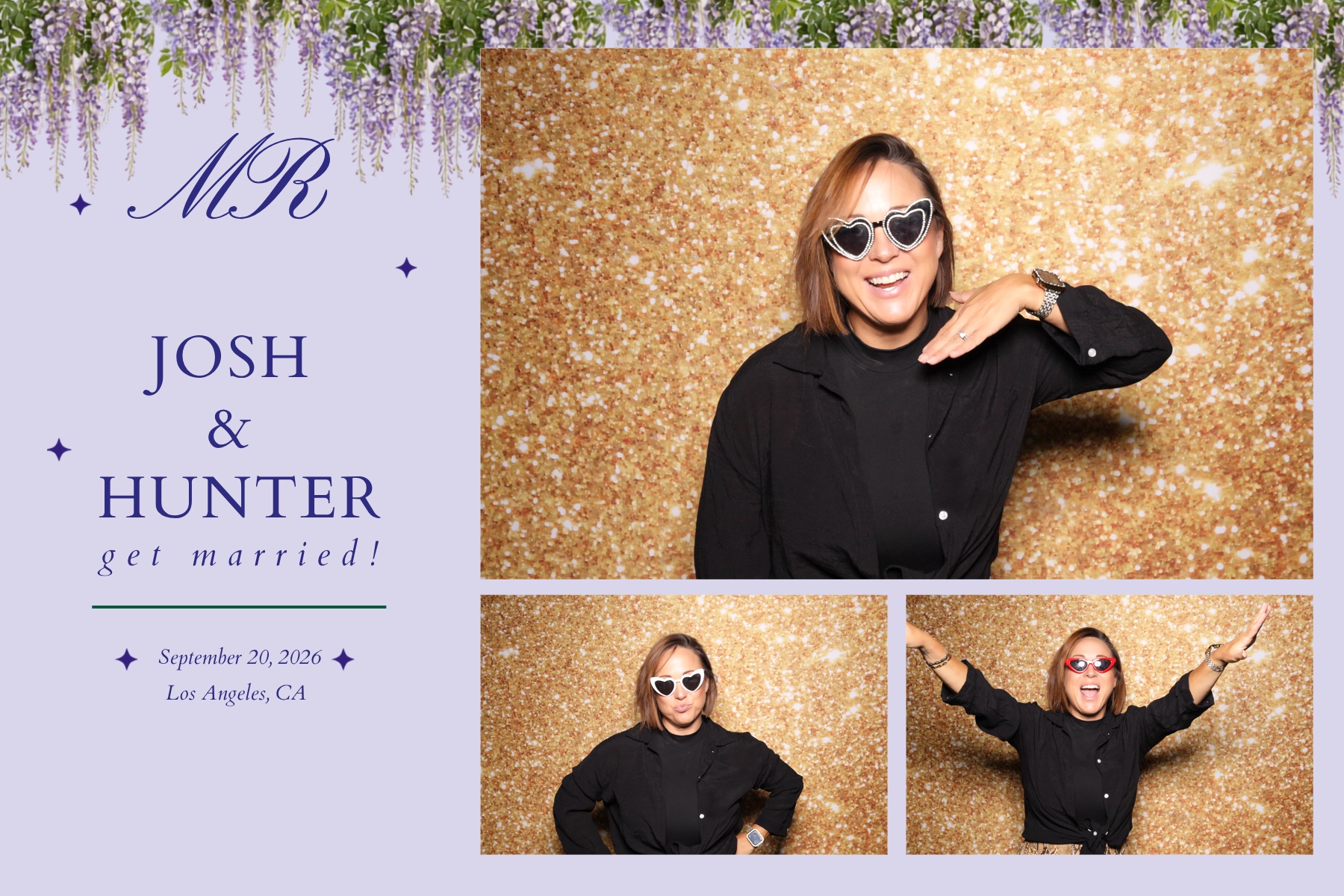 Josh + Hunter Wedding | View more photos from the event at v1.boothgallery.com/u/PhabPhotobooth/Josh-Hunter-Wedding