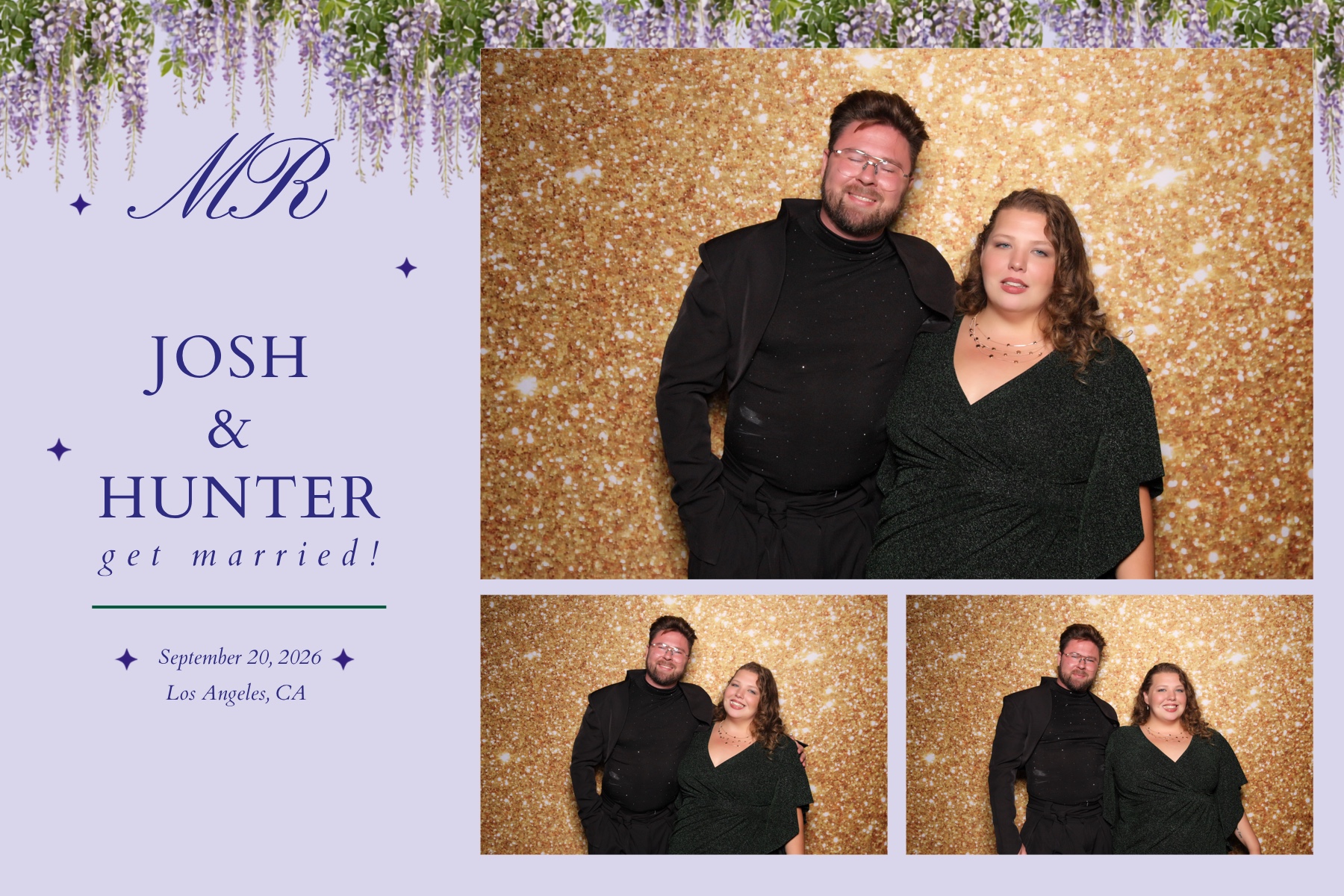 Josh + Hunter Wedding | View more photos from the event at v1.boothgallery.com/u/PhabPhotobooth/Josh-Hunter-Wedding
