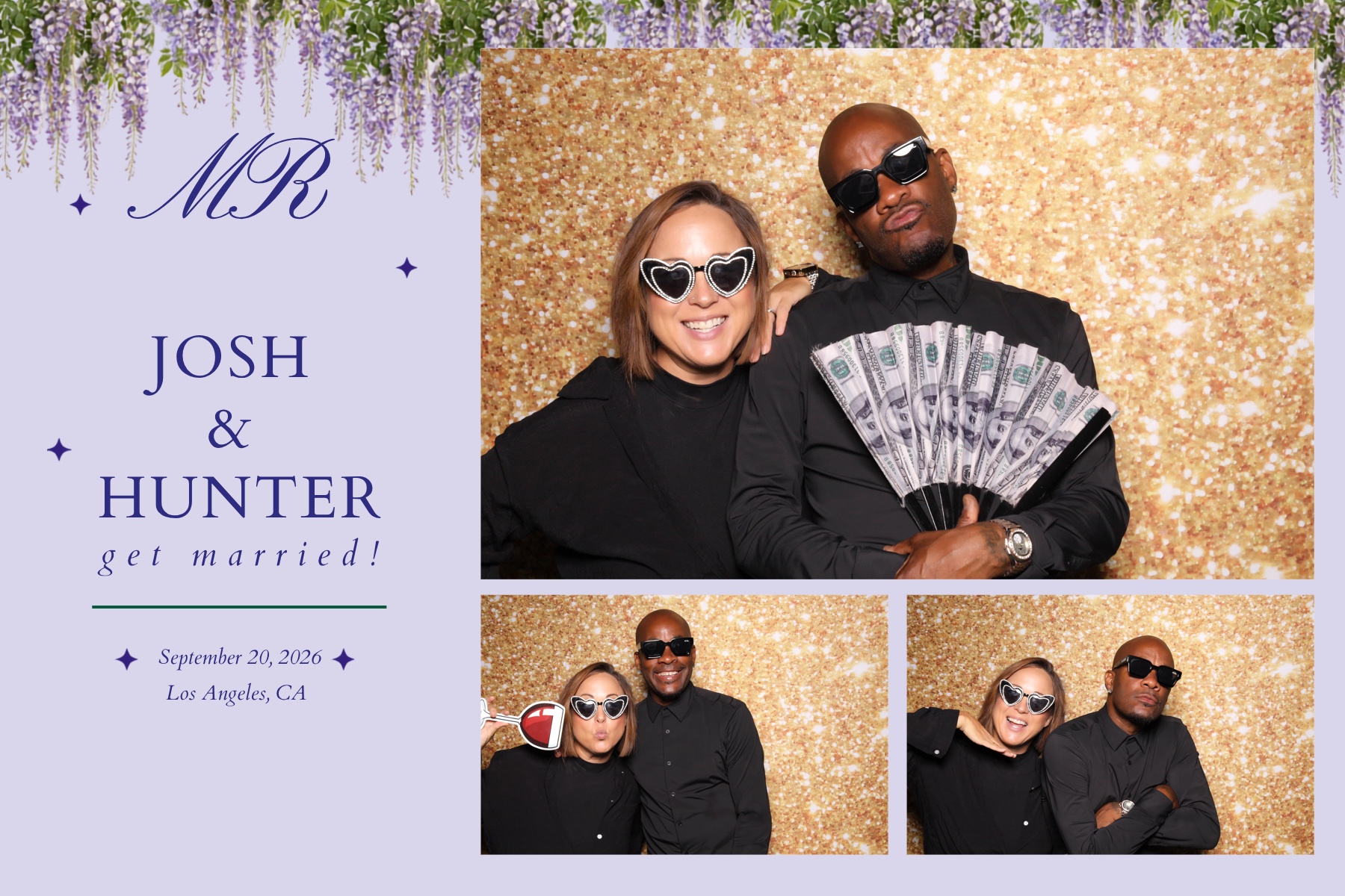 Josh + Hunter Wedding | View more photos from the event at v1.boothgallery.com/u/PhabPhotobooth/Josh-Hunter-Wedding