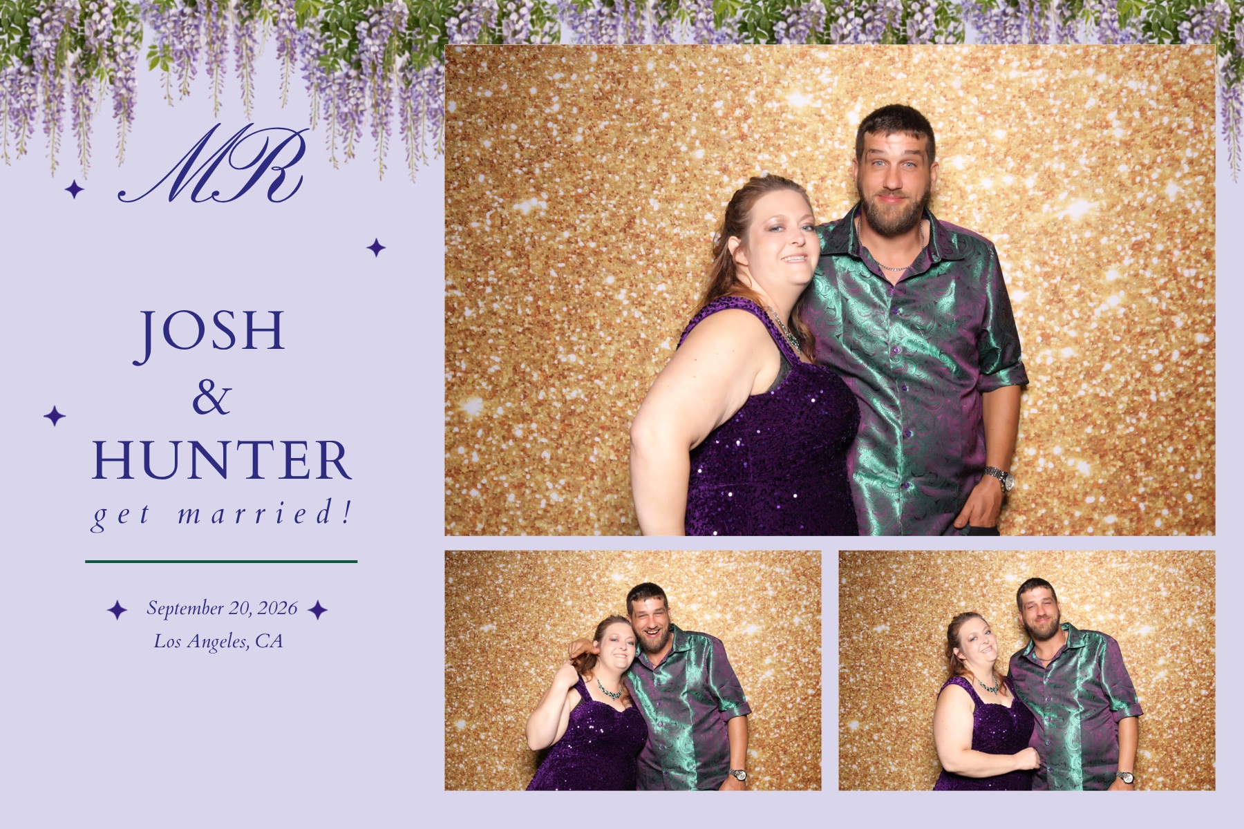 Josh + Hunter Wedding | View more photos from the event at v1.boothgallery.com/u/PhabPhotobooth/Josh-Hunter-Wedding