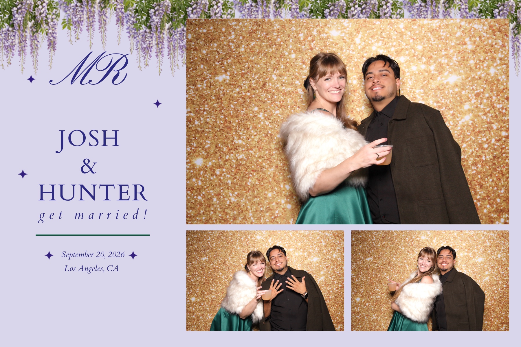 Josh + Hunter Wedding | View more photos from the event at v1.boothgallery.com/u/PhabPhotobooth/Josh-Hunter-Wedding