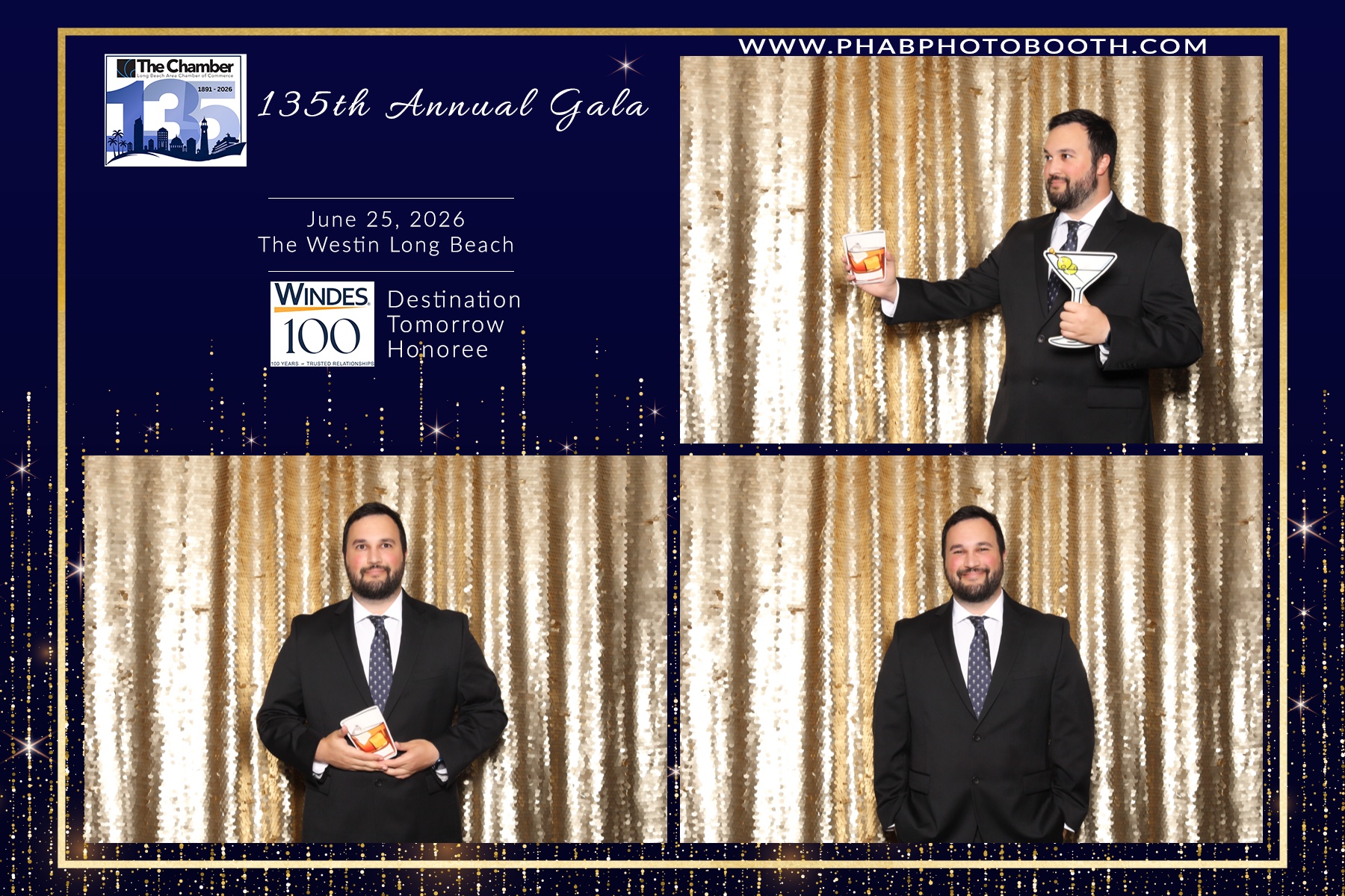 LB Chamber Gala | View more photos from the event at v1.boothgallery.com/u/PhabPhotobooth/LB-Chamber-Gala