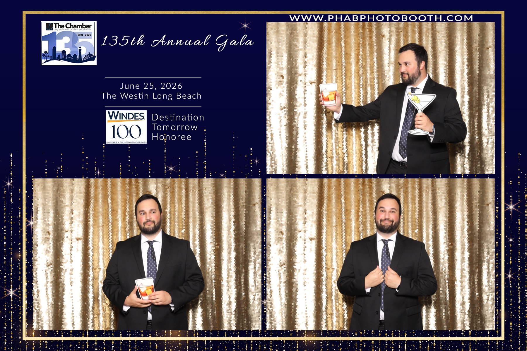 LB Chamber Gala | View more photos from the event at v1.boothgallery.com/u/PhabPhotobooth/LB-Chamber-Gala