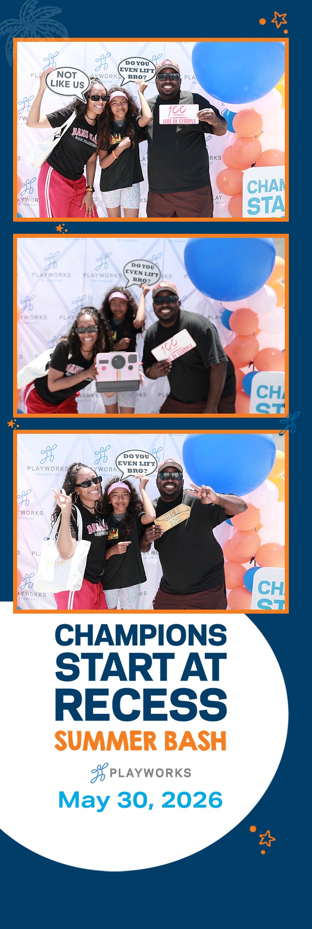 Playworks Summer Bash | View more photos from the event at v1.boothgallery.com/u/PhabPhotobooth/Playworks-Summer-Bash