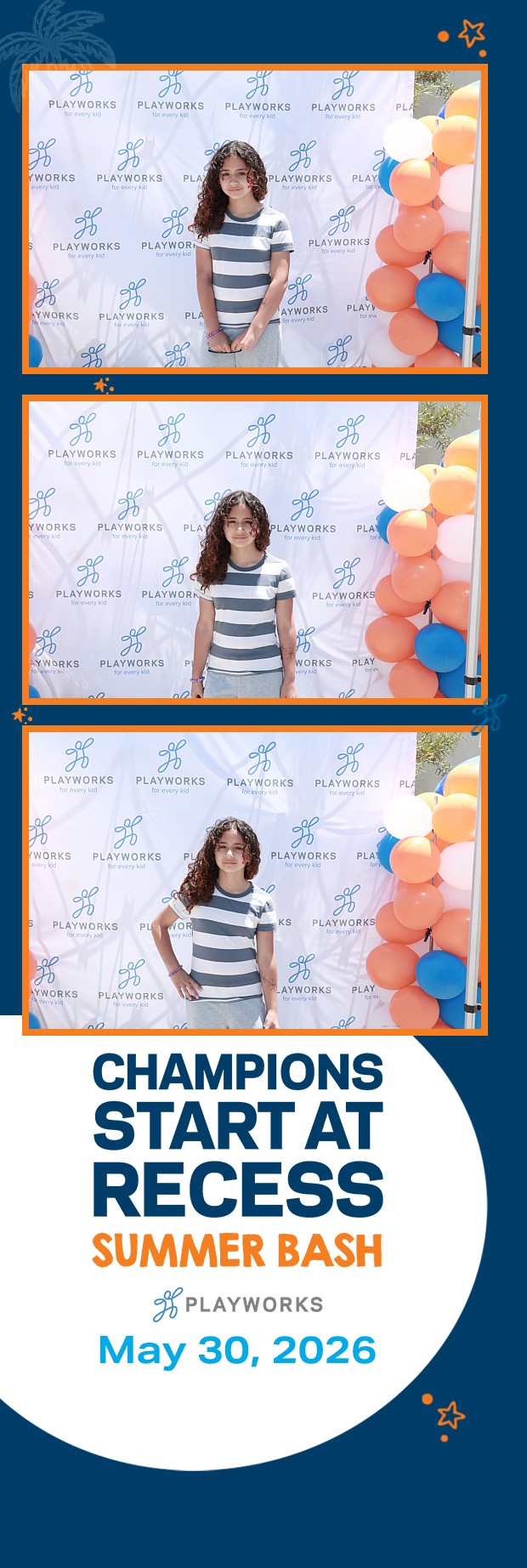 Playworks Summer Bash | View more photos from the event at v1.boothgallery.com/u/PhabPhotobooth/Playworks-Summer-Bash