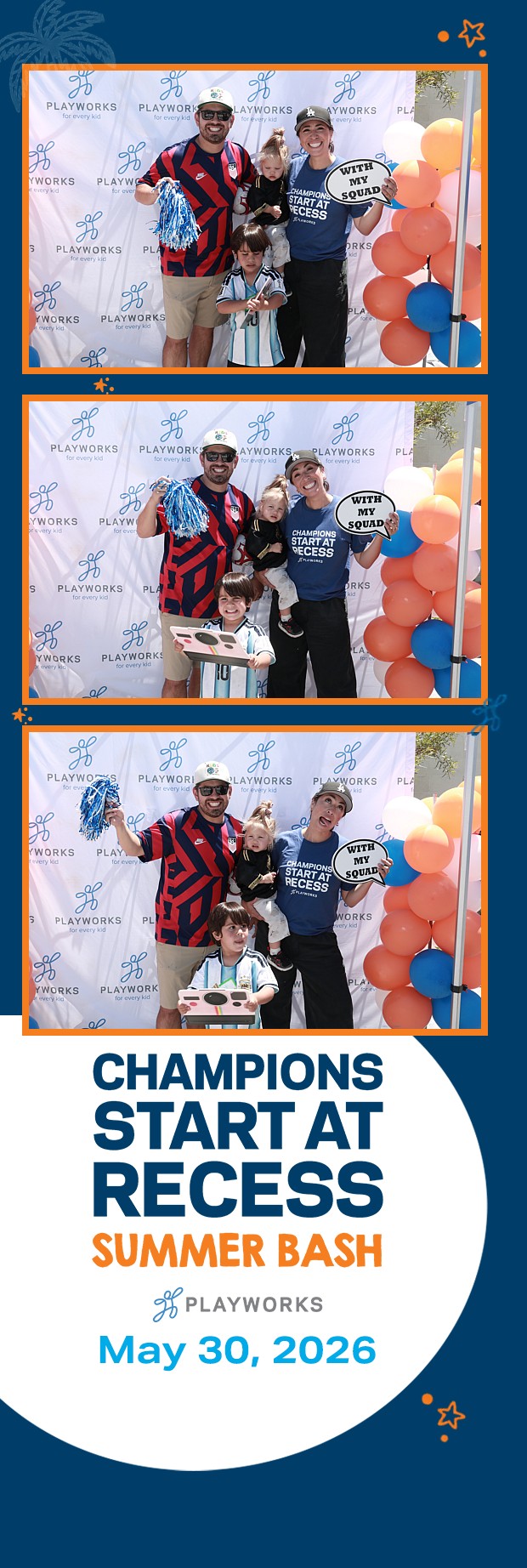 Playworks Summer Bash | View more photos from the event at v1.boothgallery.com/u/PhabPhotobooth/Playworks-Summer-Bash