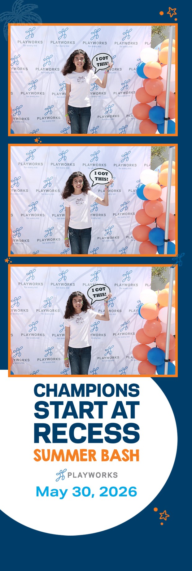 Playworks Summer Bash | View more photos from the event at v1.boothgallery.com/u/PhabPhotobooth/Playworks-Summer-Bash