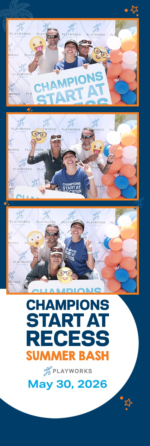 Playworks Summer Bash | View more photos from the event at v1.boothgallery.com/u/PhabPhotobooth/Playworks-Summer-Bash