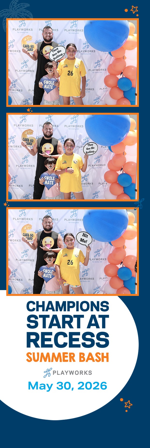 Playworks Summer Bash | View more photos from the event at v1.boothgallery.com/u/PhabPhotobooth/Playworks-Summer-Bash