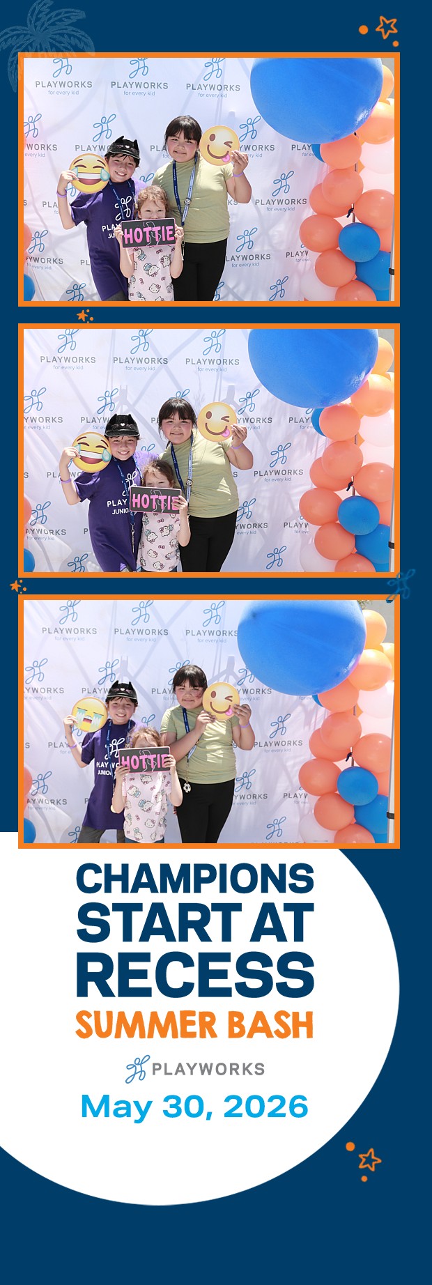 Playworks Summer Bash | View more photos from the event at v1.boothgallery.com/u/PhabPhotobooth/Playworks-Summer-Bash