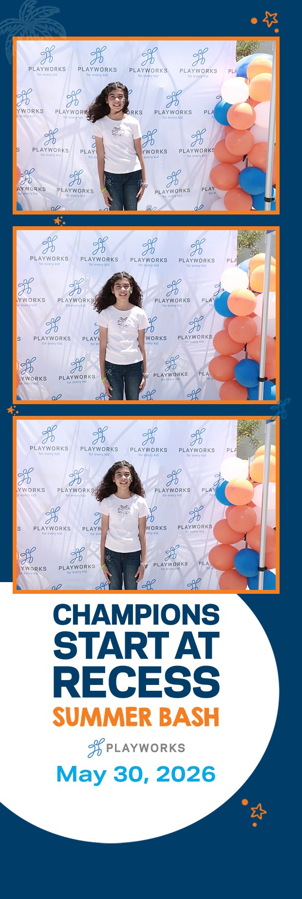 Playworks Summer Bash | View more photos from the event at v1.boothgallery.com/u/PhabPhotobooth/Playworks-Summer-Bash