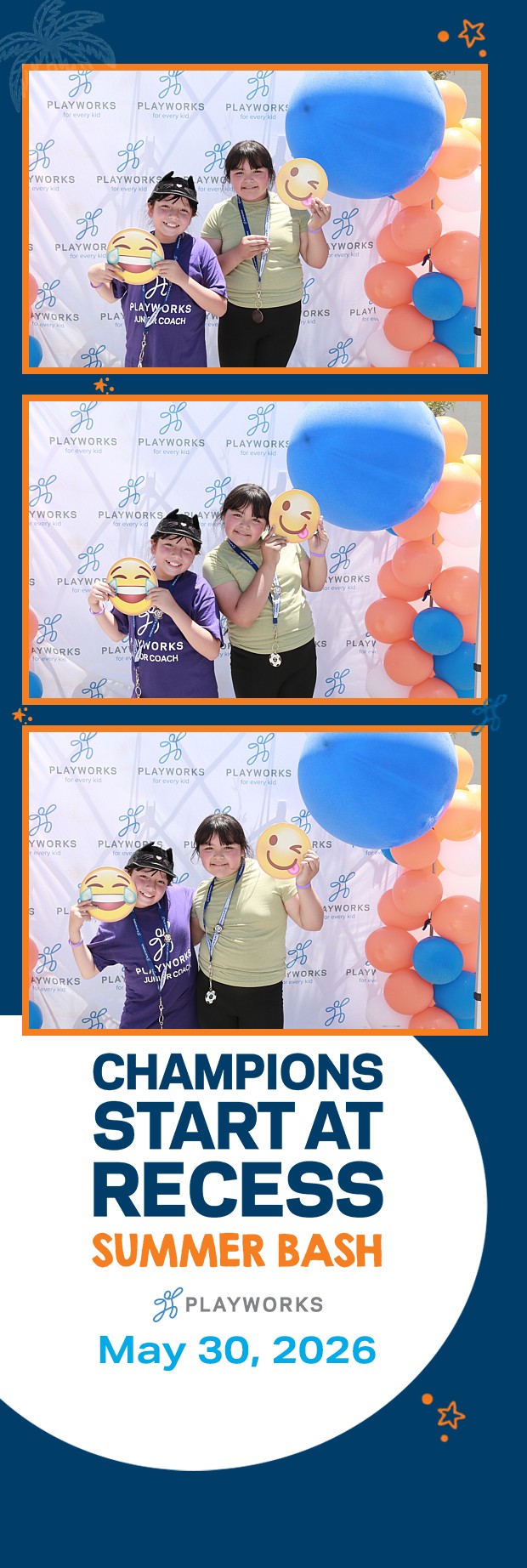 Playworks Summer Bash | View more photos from the event at v1.boothgallery.com/u/PhabPhotobooth/Playworks-Summer-Bash