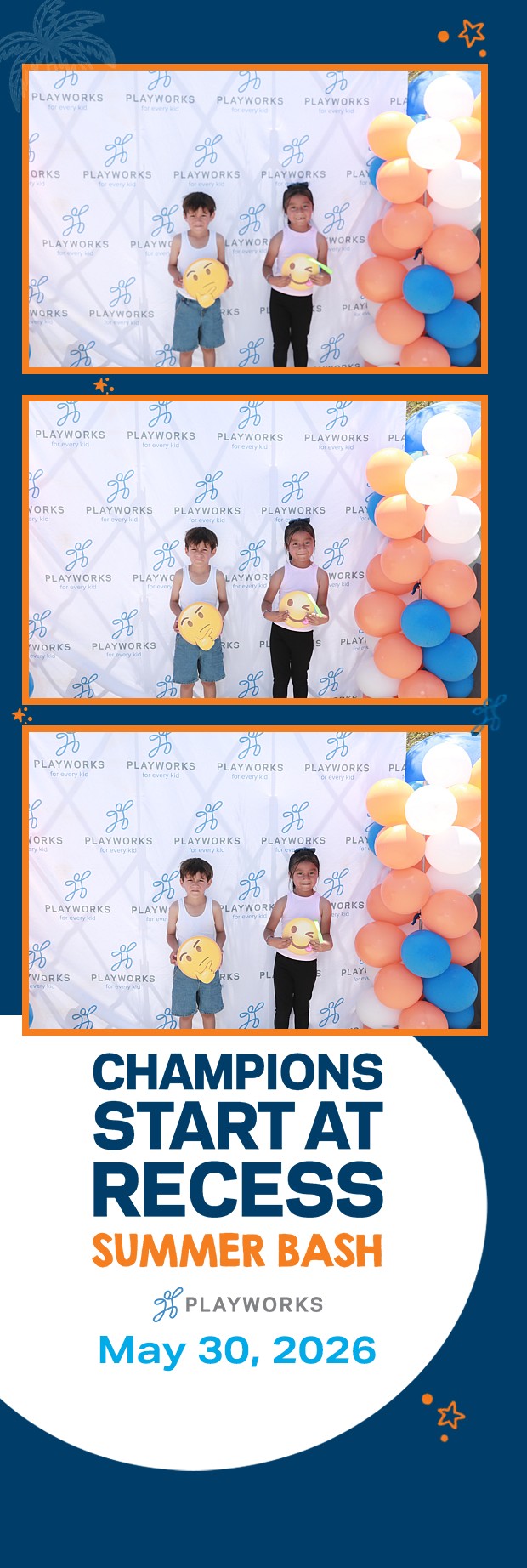 Playworks Summer Bash | View more photos from the event at v1.boothgallery.com/u/PhabPhotobooth/Playworks-Summer-Bash