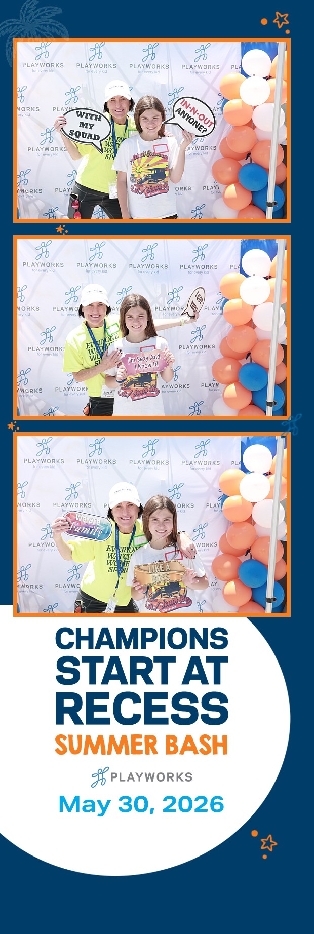 Playworks Summer Bash | View more photos from the event at v1.boothgallery.com/u/PhabPhotobooth/Playworks-Summer-Bash