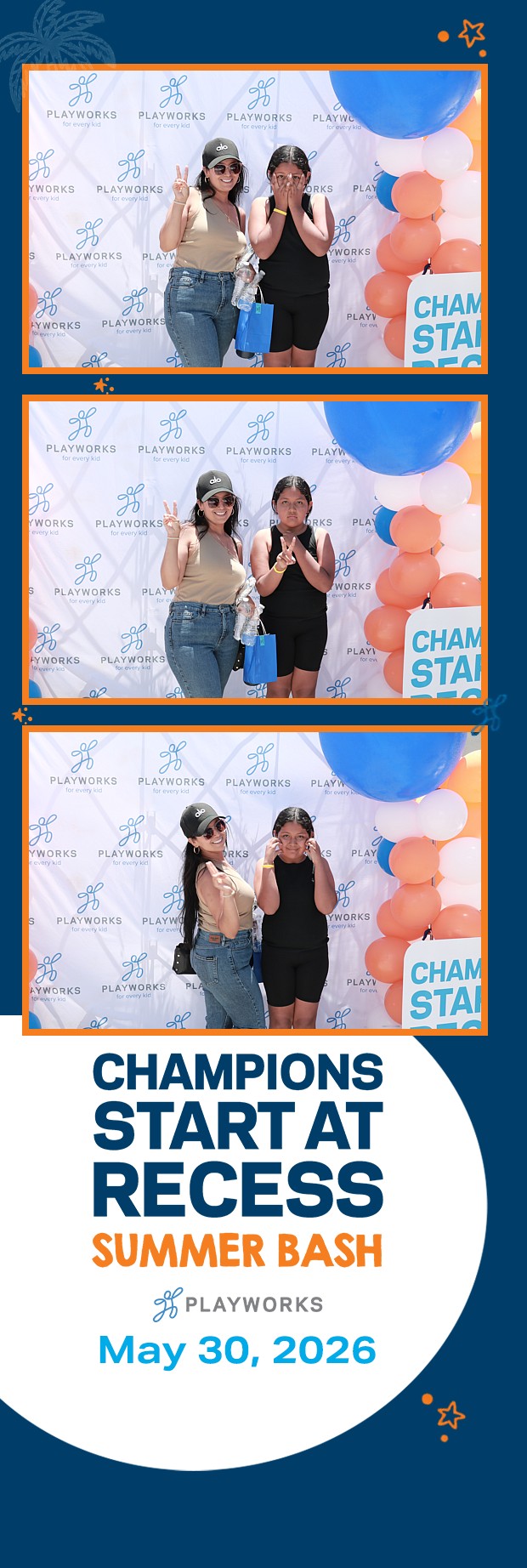 Playworks Summer Bash | View more photos from the event at v1.boothgallery.com/u/PhabPhotobooth/Playworks-Summer-Bash