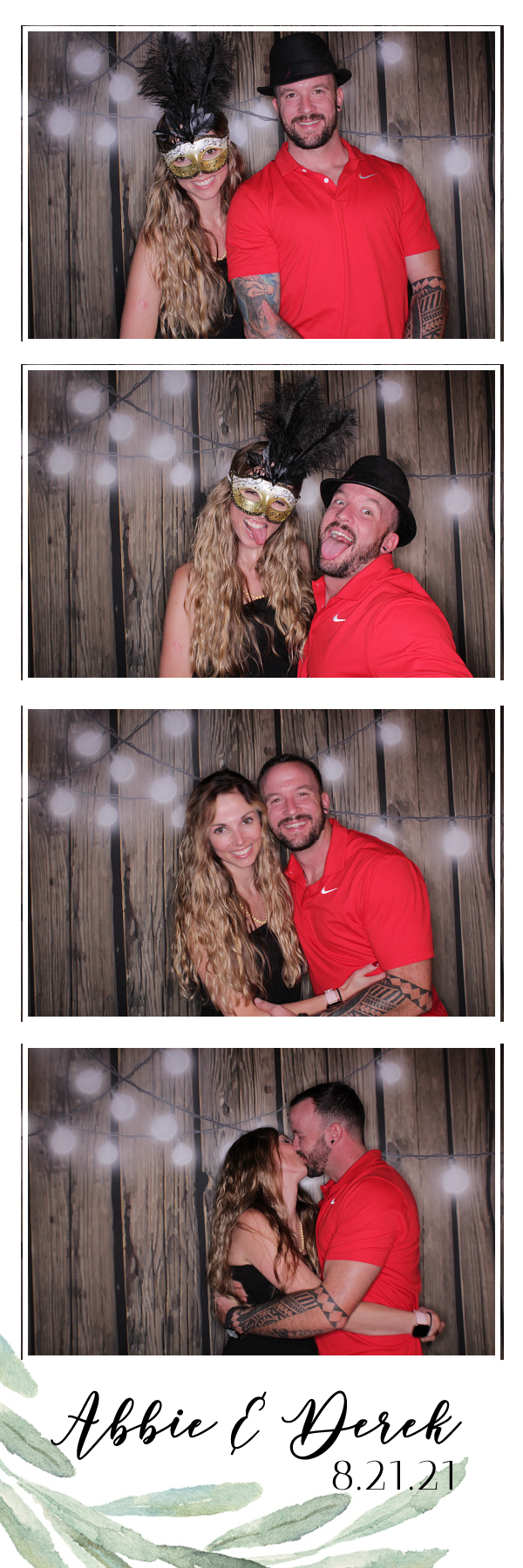 Abbie and Derek's Wedding | View more photos from the event at gallery.photoboothbillings.com/u/PhotoBoothBillings/Abbie-and-Dereks-Wedding