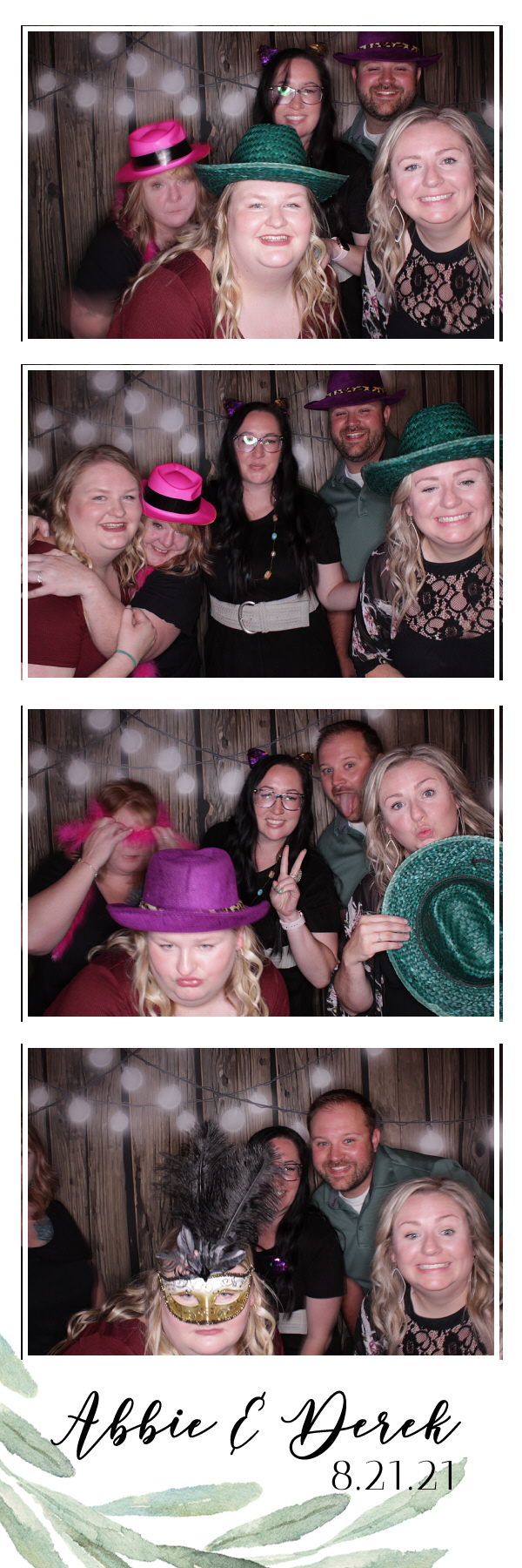 Abbie and Derek's Wedding | View more photos from the event at gallery.photoboothbillings.com/u/PhotoBoothBillings/Abbie-and-Dereks-Wedding