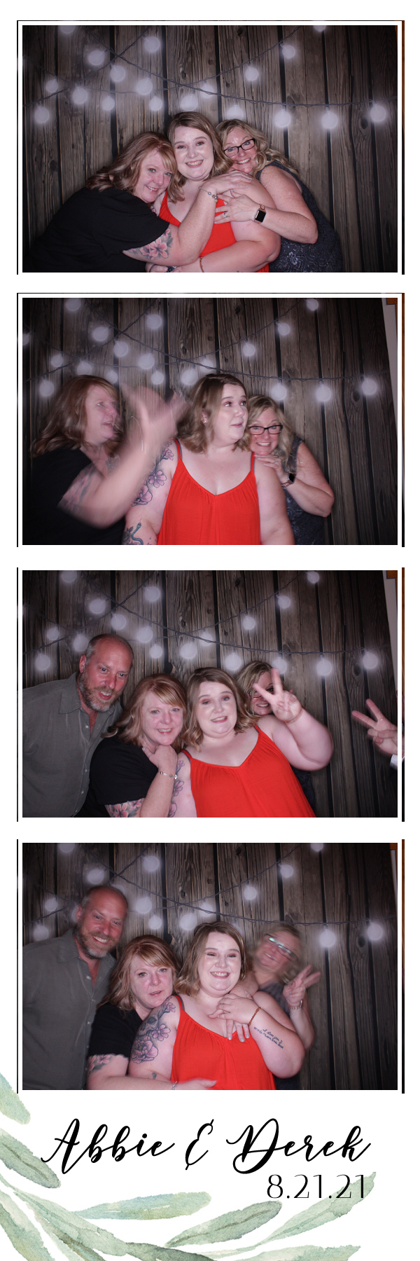 Abbie and Derek's Wedding | View more photos from the event at gallery.photoboothbillings.com/u/PhotoBoothBillings/Abbie-and-Dereks-Wedding