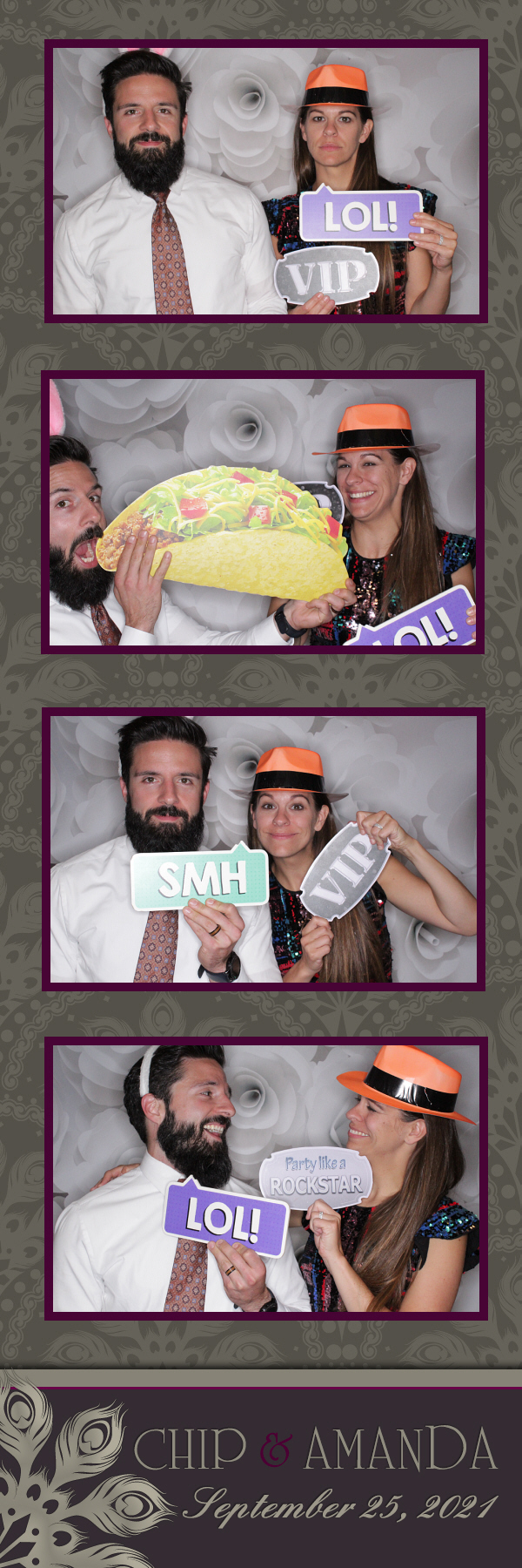 Amanda and Chip's Wedding | View more photos from the event at gallery.photoboothbillings.com/u/PhotoBoothBillings/Amanda-and-Chips-Wedding
