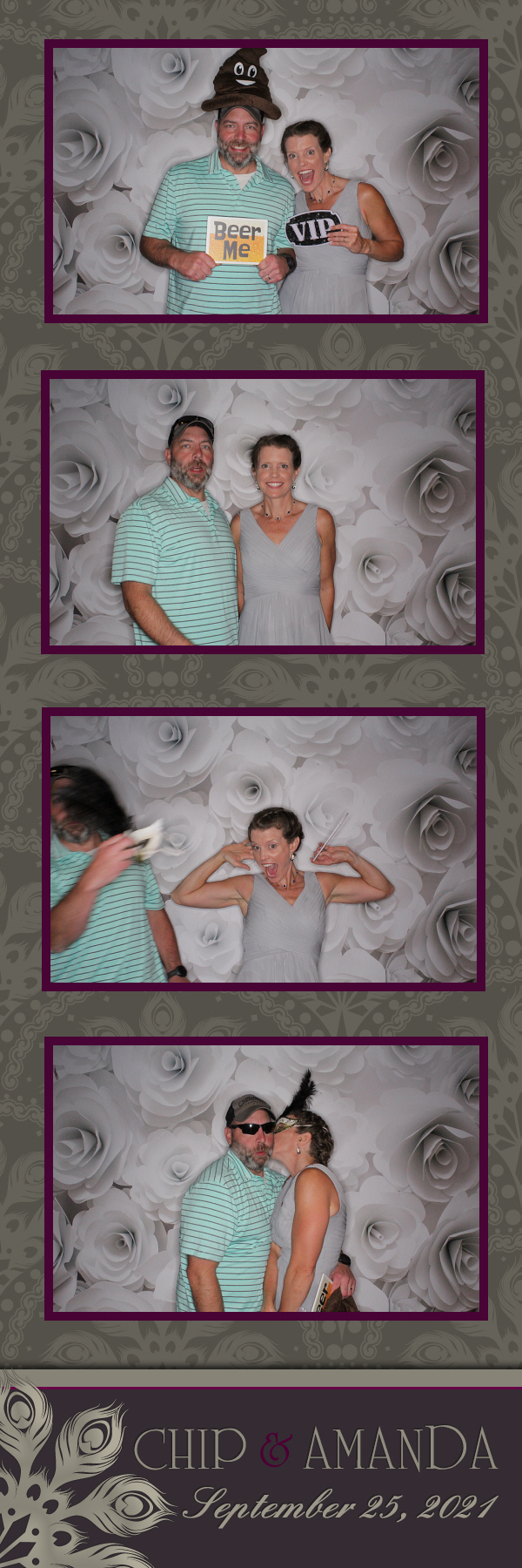 Amanda and Chip's Wedding | View more photos from the event at gallery.photoboothbillings.com/u/PhotoBoothBillings/Amanda-and-Chips-Wedding