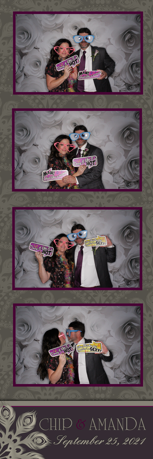 Amanda and Chip's Wedding | View more photos from the event at gallery.photoboothbillings.com/u/PhotoBoothBillings/Amanda-and-Chips-Wedding