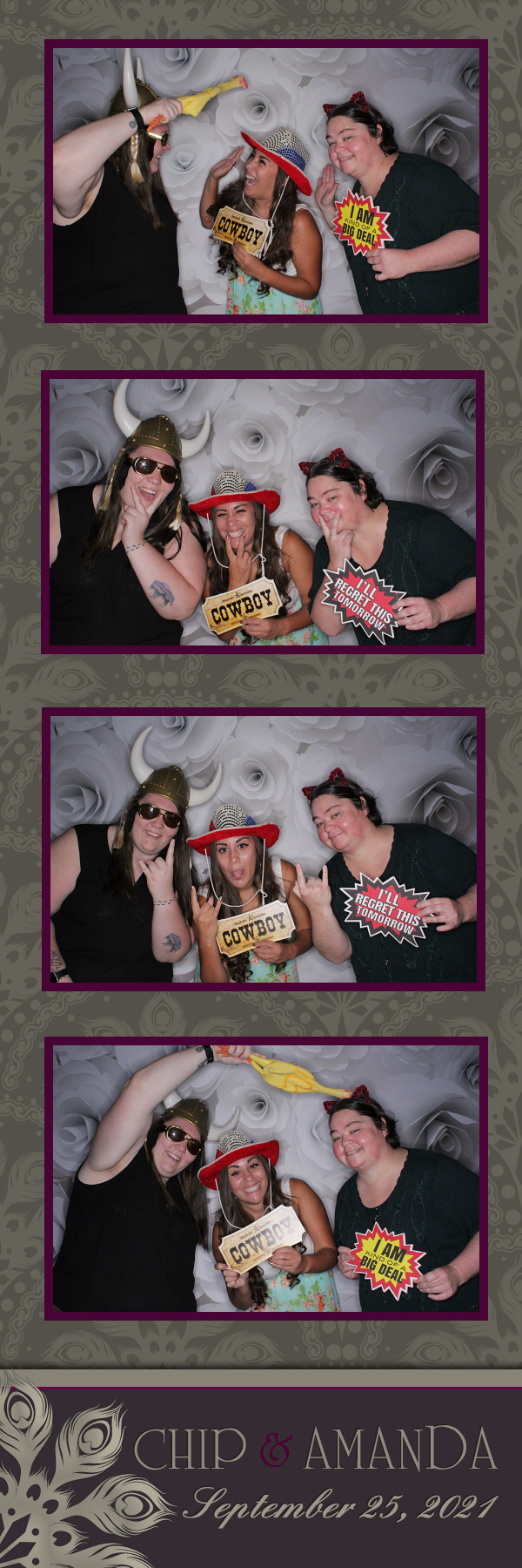 Amanda and Chip's Wedding | View more photos from the event at gallery.photoboothbillings.com/u/PhotoBoothBillings/Amanda-and-Chips-Wedding