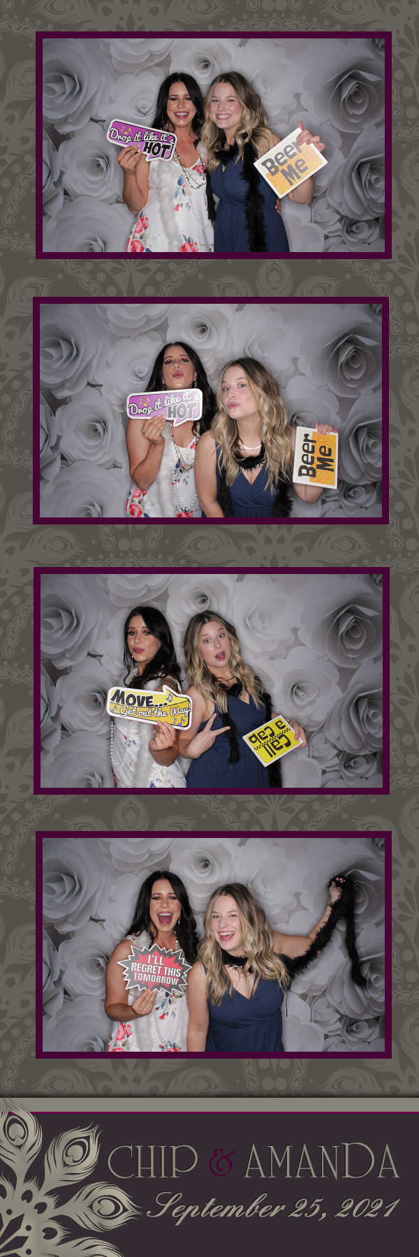 Amanda and Chip's Wedding | View more photos from the event at gallery.photoboothbillings.com/u/PhotoBoothBillings/Amanda-and-Chips-Wedding