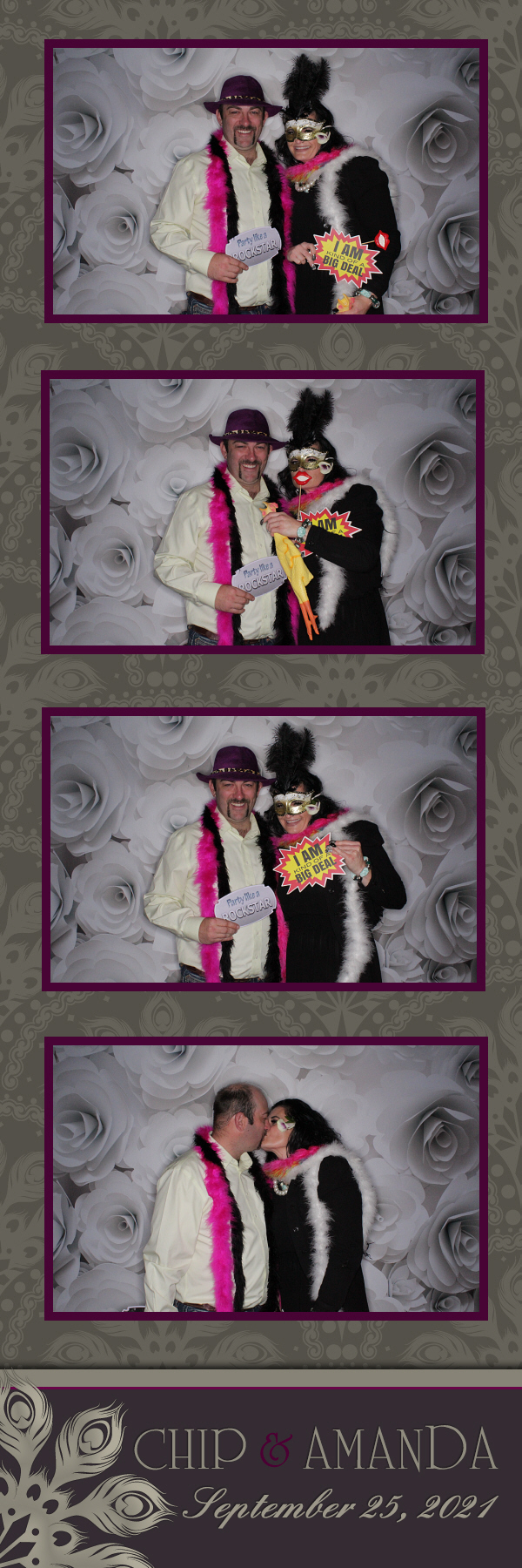 Amanda and Chip's Wedding | View more photos from the event at gallery.photoboothbillings.com/u/PhotoBoothBillings/Amanda-and-Chips-Wedding