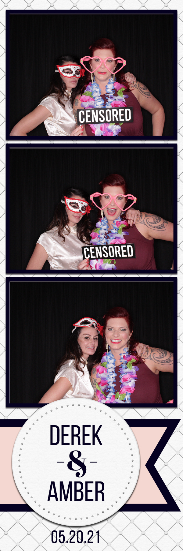 Amber and Derek's Wedding | View more photos from the event at gallery.photoboothbillings.com/u/PhotoBoothBillings/Amber-and-Dereks-Wedding