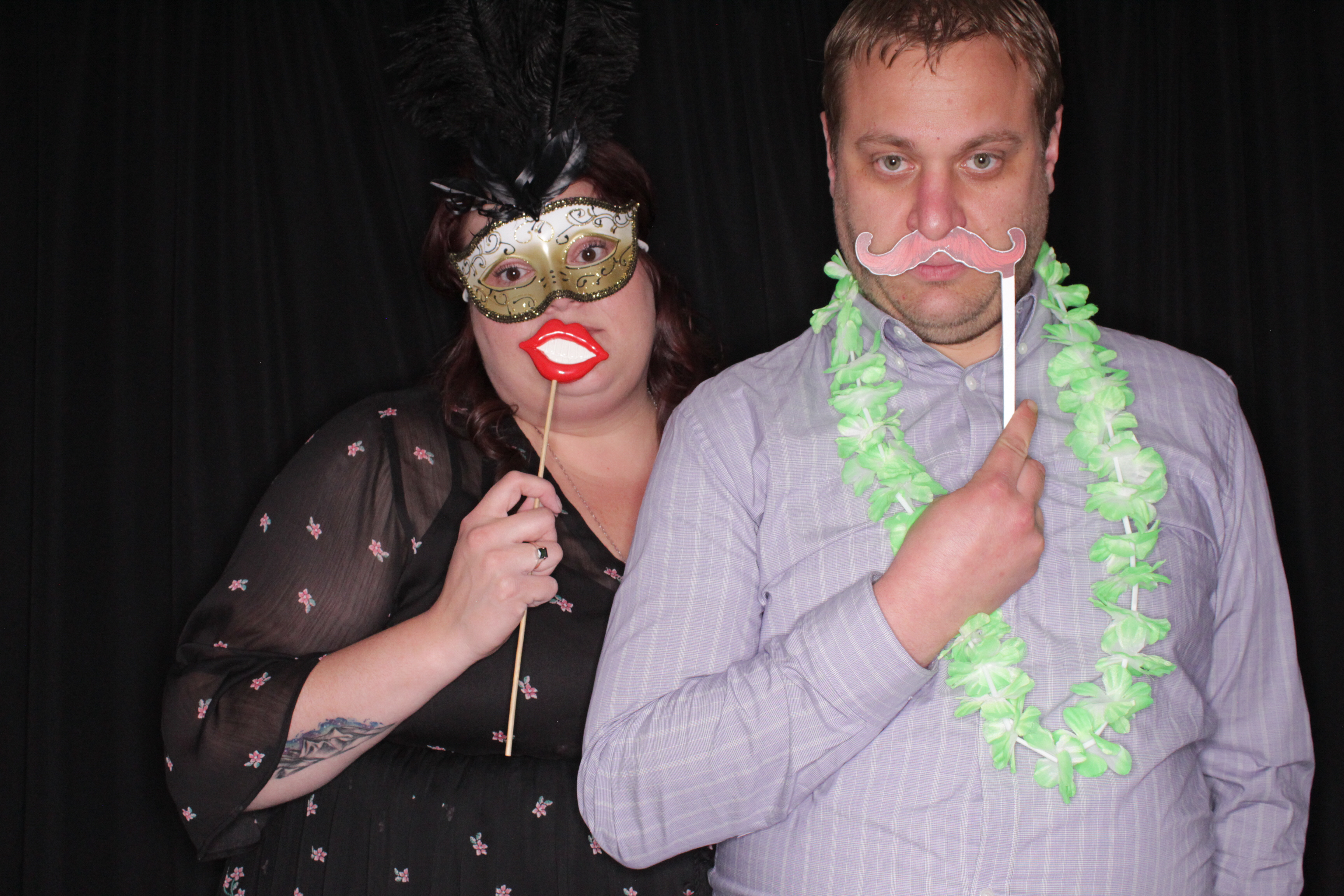Amber and Derek's Wedding | View more photos from the event at gallery.photoboothbillings.com/u/PhotoBoothBillings/Amber-and-Dereks-Wedding