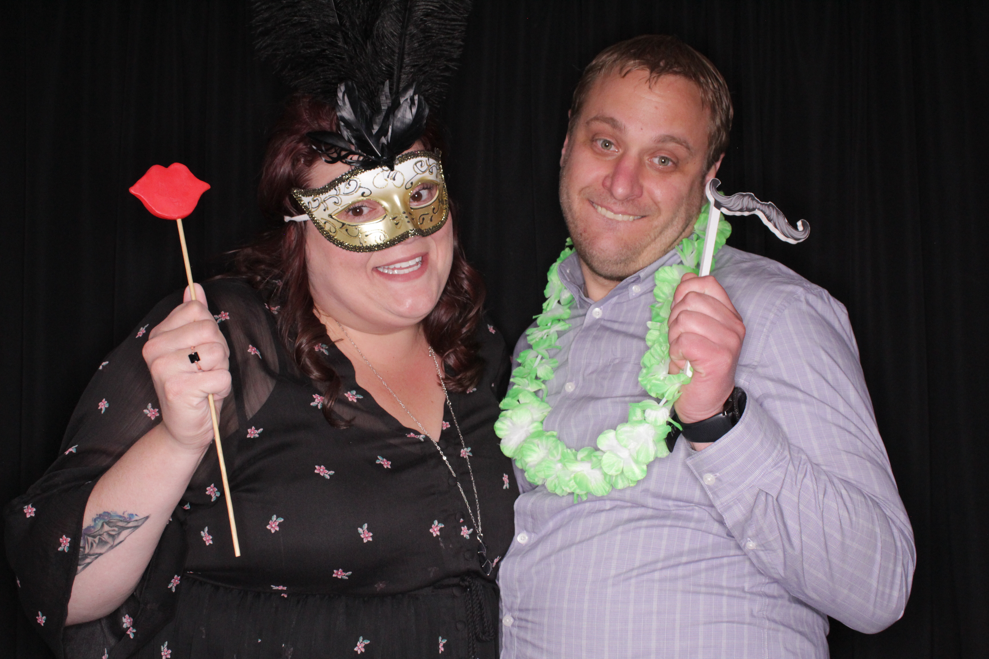 Amber and Derek's Wedding | View more photos from the event at gallery.photoboothbillings.com/u/PhotoBoothBillings/Amber-and-Dereks-Wedding