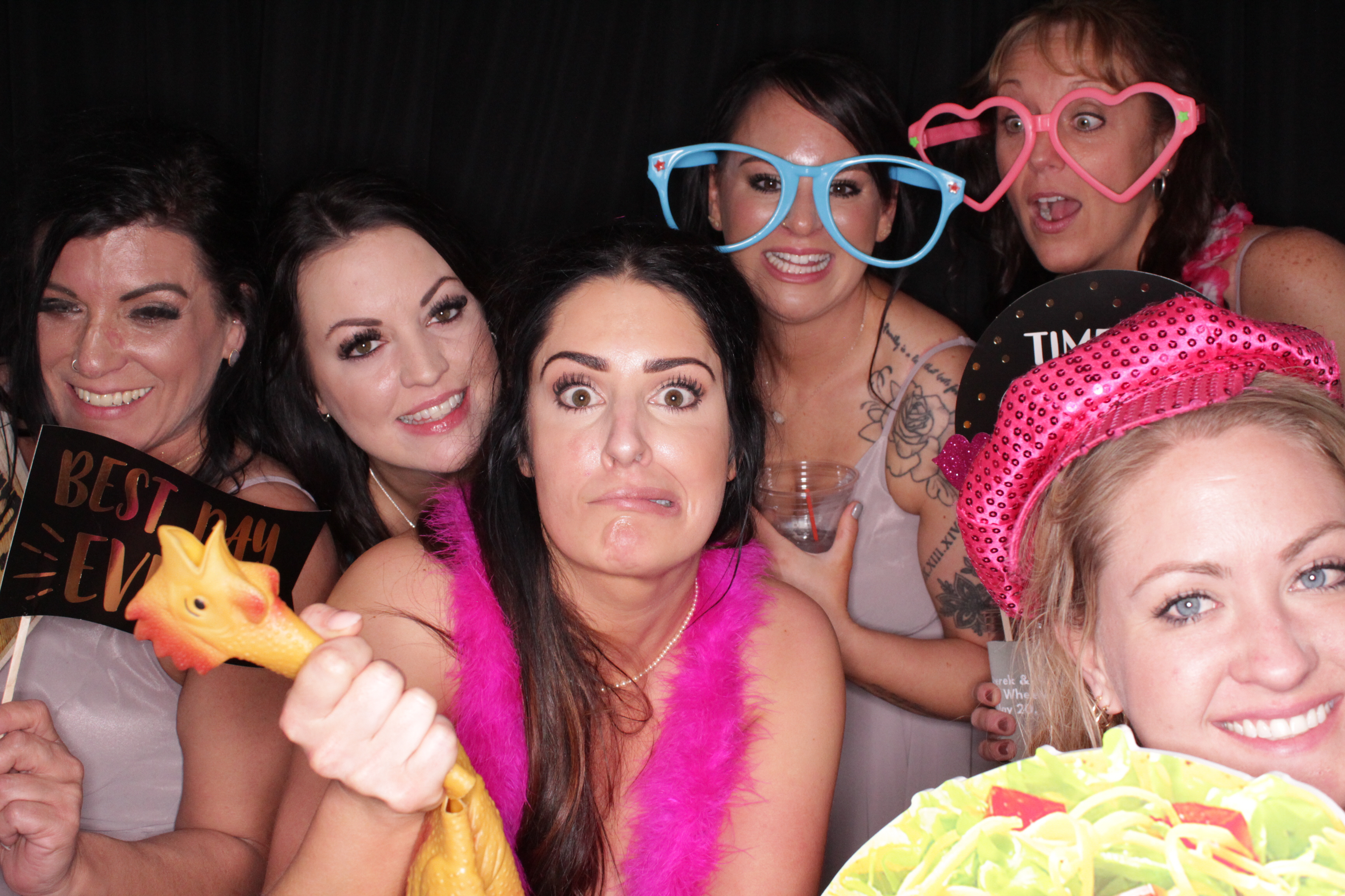 Amber and Derek's Wedding | View more photos from the event at gallery.photoboothbillings.com/u/PhotoBoothBillings/Amber-and-Dereks-Wedding