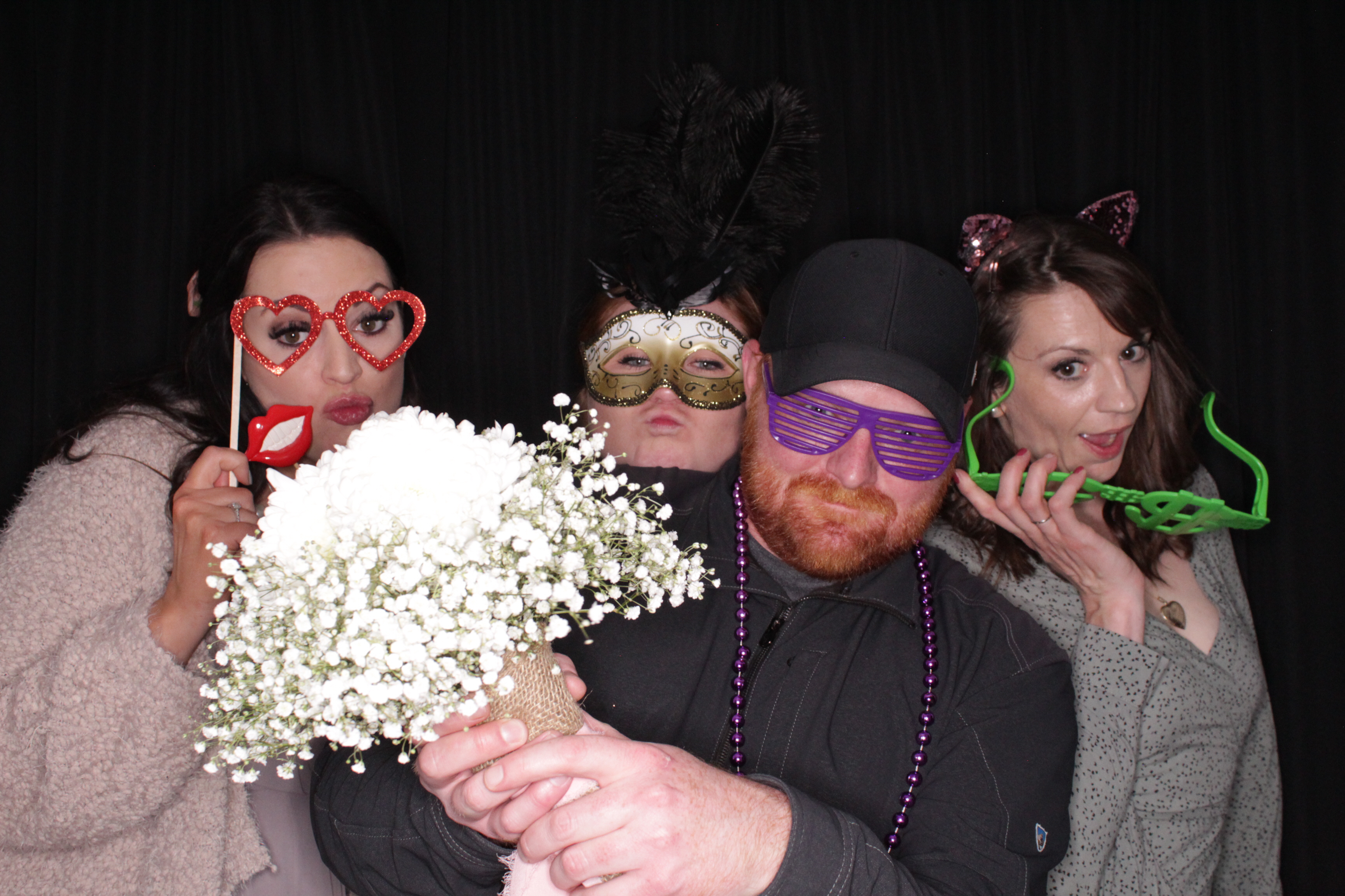 Amber and Derek's Wedding | View more photos from the event at gallery.photoboothbillings.com/u/PhotoBoothBillings/Amber-and-Dereks-Wedding