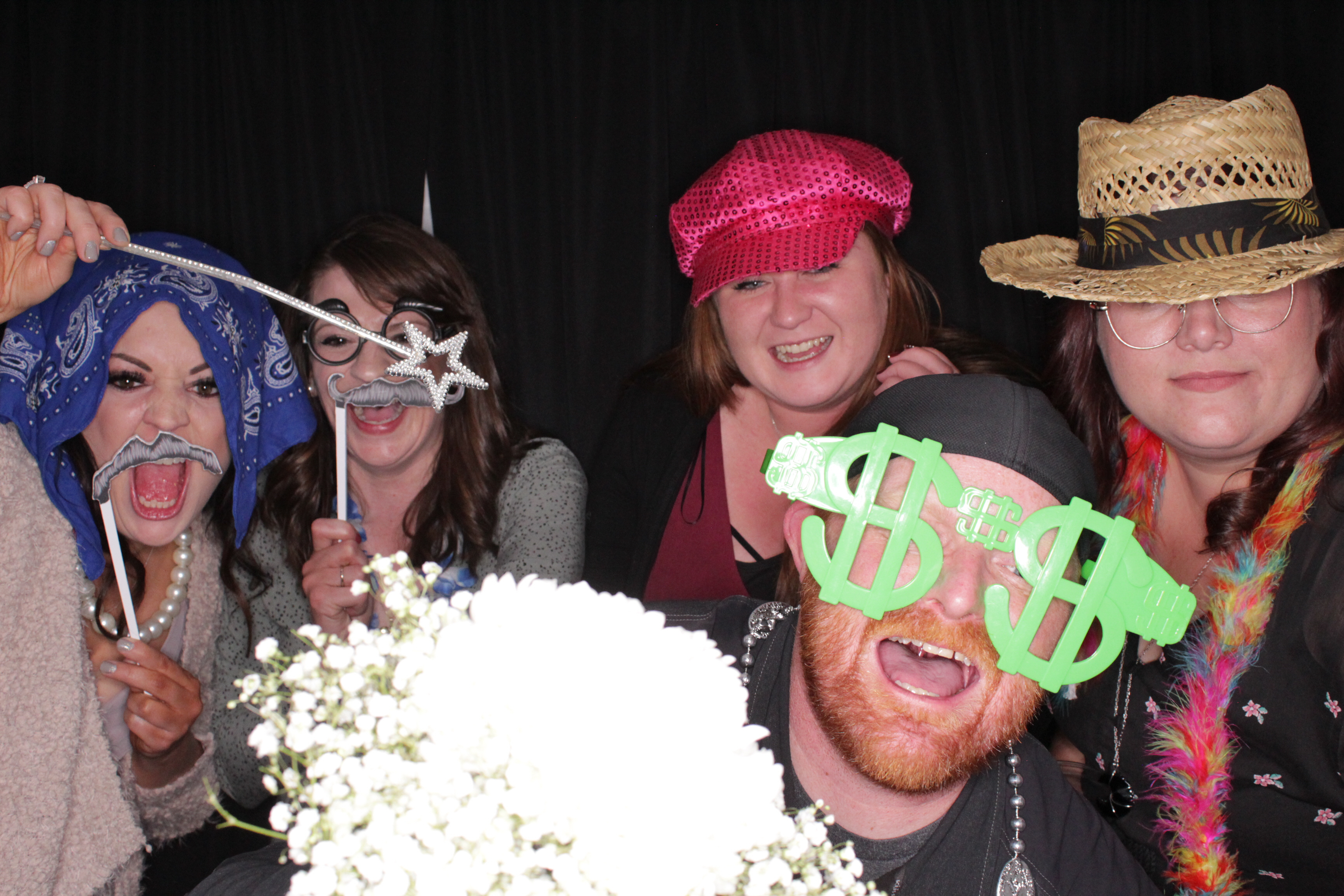 Amber and Derek's Wedding | View more photos from the event at gallery.photoboothbillings.com/u/PhotoBoothBillings/Amber-and-Dereks-Wedding