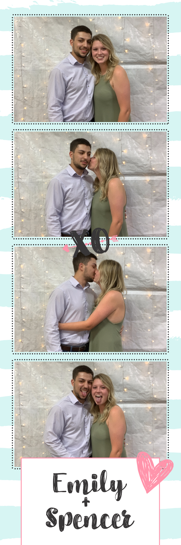 Emily and Spencer's Wedding | View more photos from the event at gallery.photoboothbillings.com/u/PhotoBoothBillings/Emily-and-Spencers-Wedding