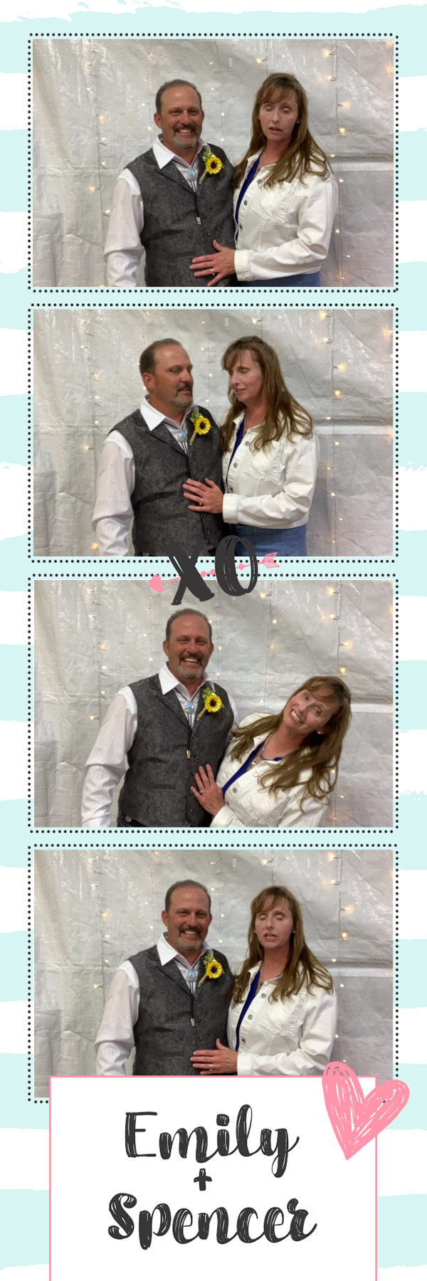 Emily and Spencer's Wedding | View more photos from the event at gallery.photoboothbillings.com/u/PhotoBoothBillings/Emily-and-Spencers-Wedding