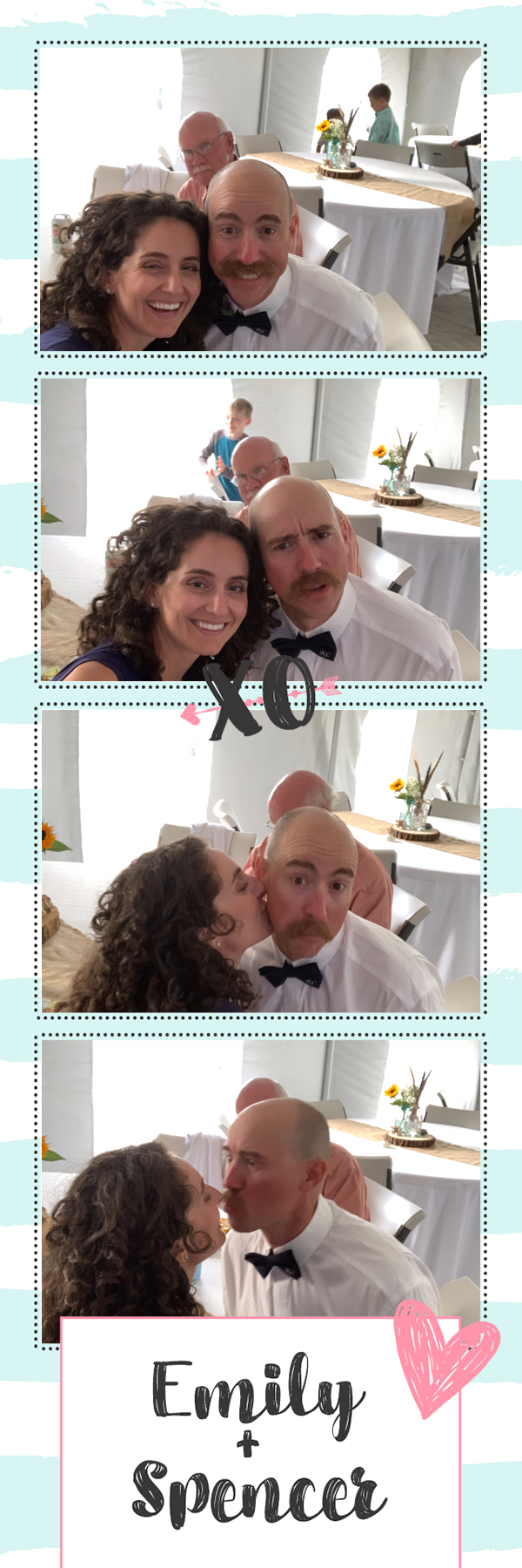 Emily and Spencer's Wedding | View more photos from the event at gallery.photoboothbillings.com/u/PhotoBoothBillings/Emily-and-Spencers-Wedding