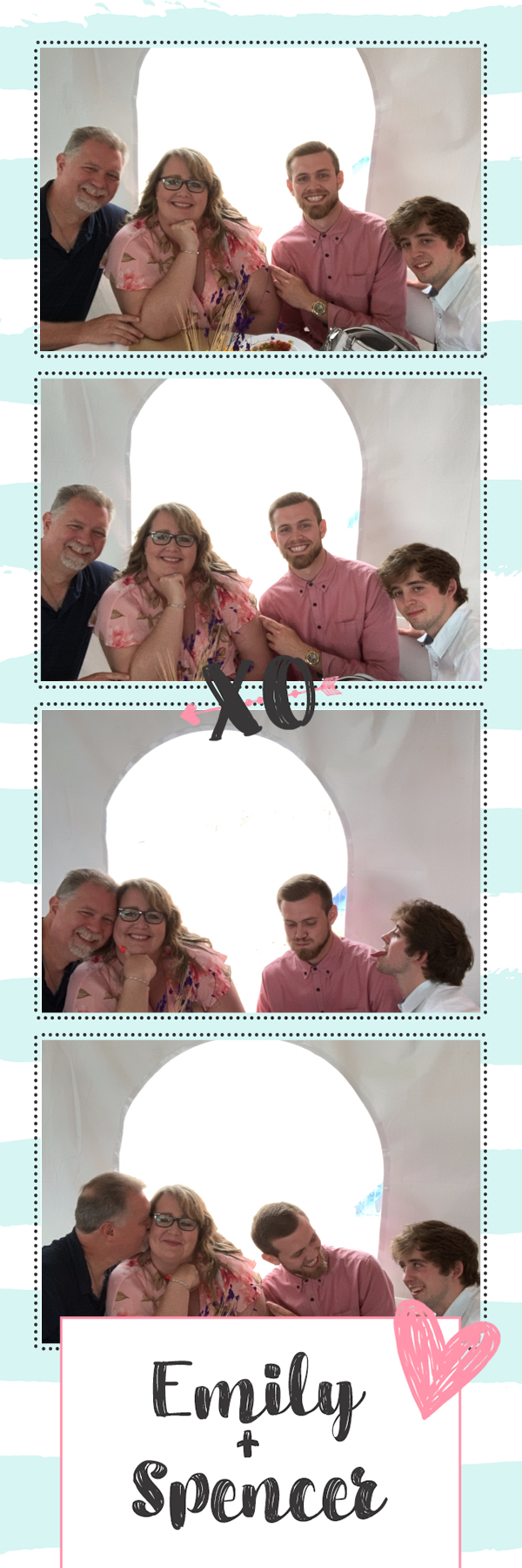 Emily and Spencer's Wedding | View more photos from the event at gallery.photoboothbillings.com/u/PhotoBoothBillings/Emily-and-Spencers-Wedding